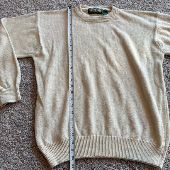 Vintage American Eagle Outfitters Yellow Crewneck Sweater Size XL - Picture 3 of 6